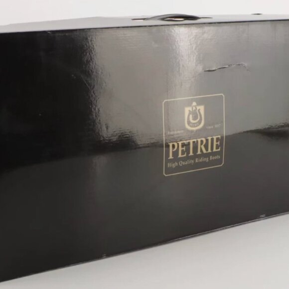 Men’s leather riding boots. Petrie brand from Europe. Size 8.5